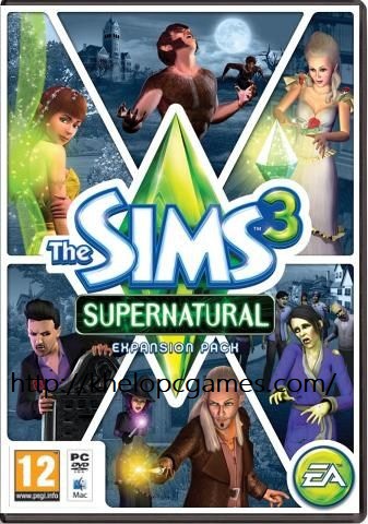 The Sims 3: Supernatural Free Download Full Version PC Game Setup
